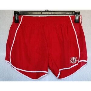 Women Pel Athletic Clemens Panthers Petal Red Shorts‎ Small